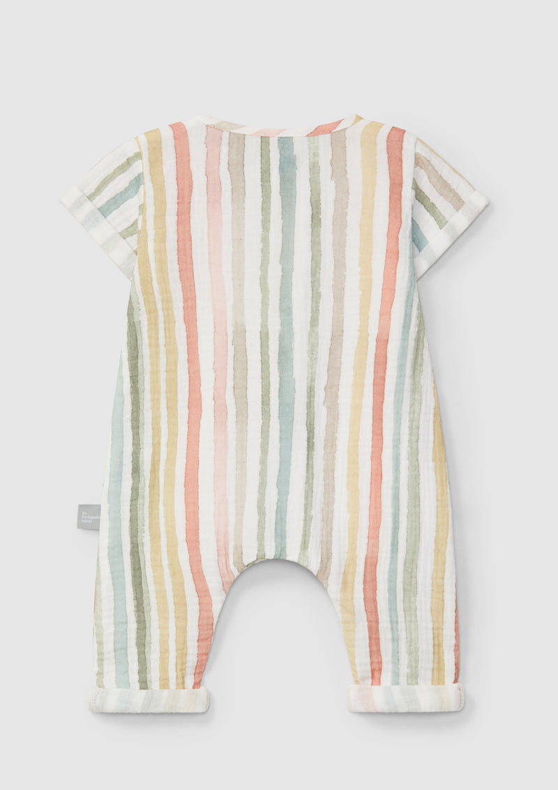 Multi-colour striped jumpsuit - SNUG