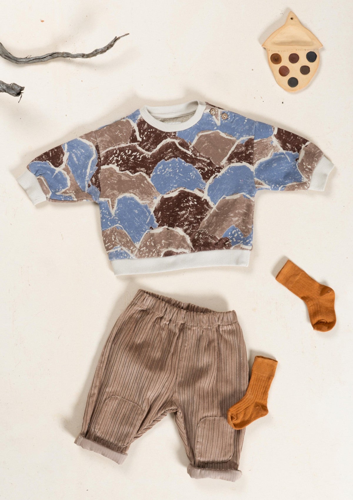 Camisola de malha com mistura de fibras naturais - PLAYUP