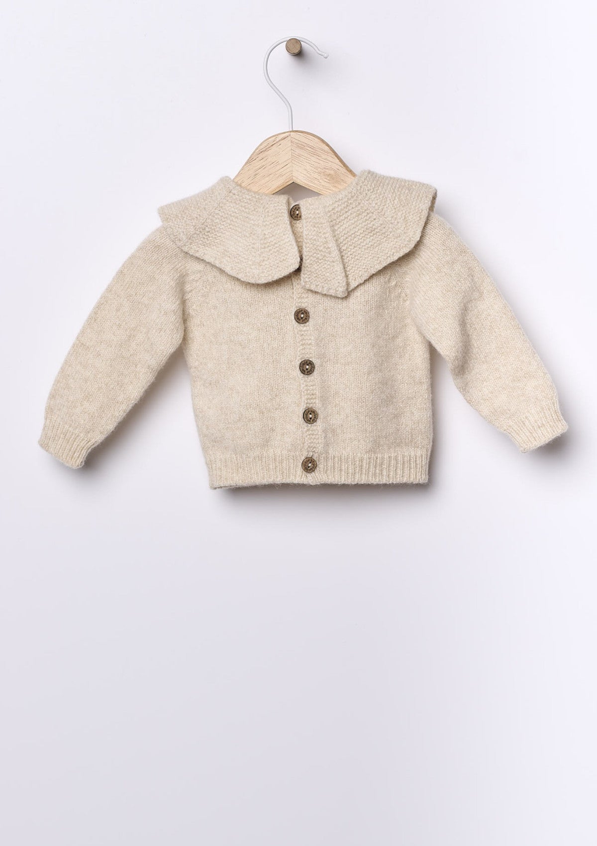 Camisola tricotada em lã merino | SNOWFLAKE - WEDOBLE