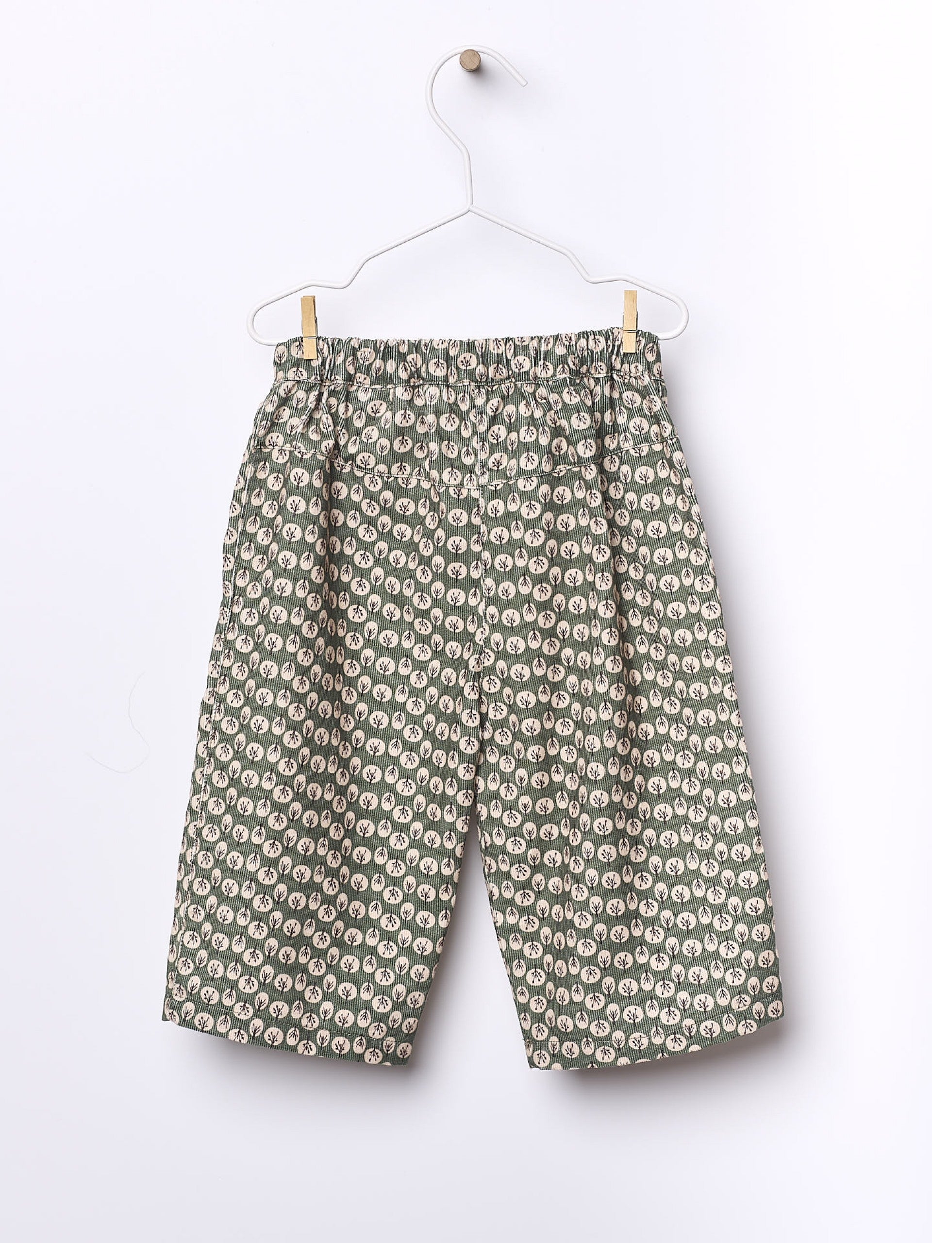 Calças floridas em bombazine | HAPPY GIRL - WEDOBLE