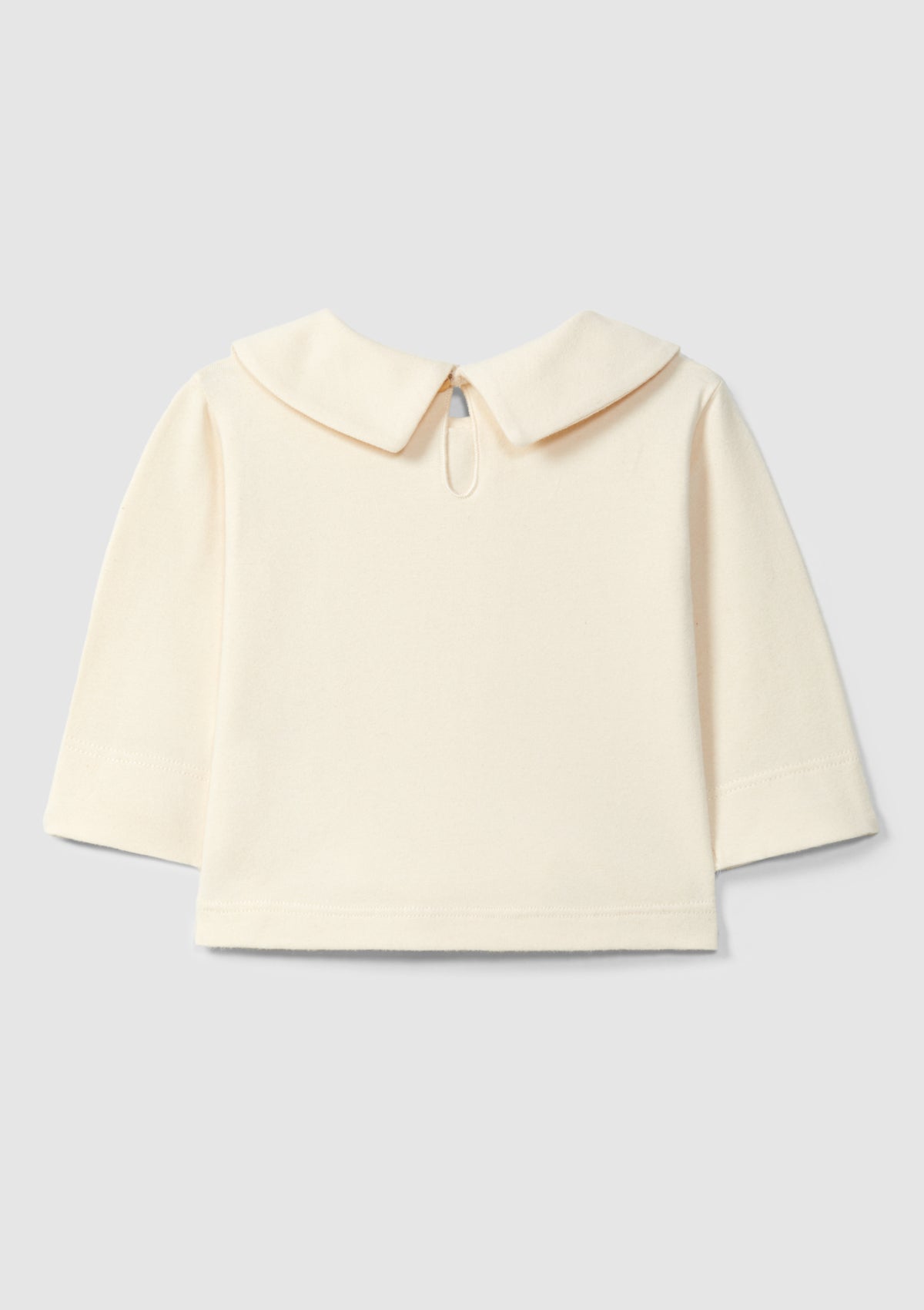 Longsleeve com gola flores bordadas - SNUG