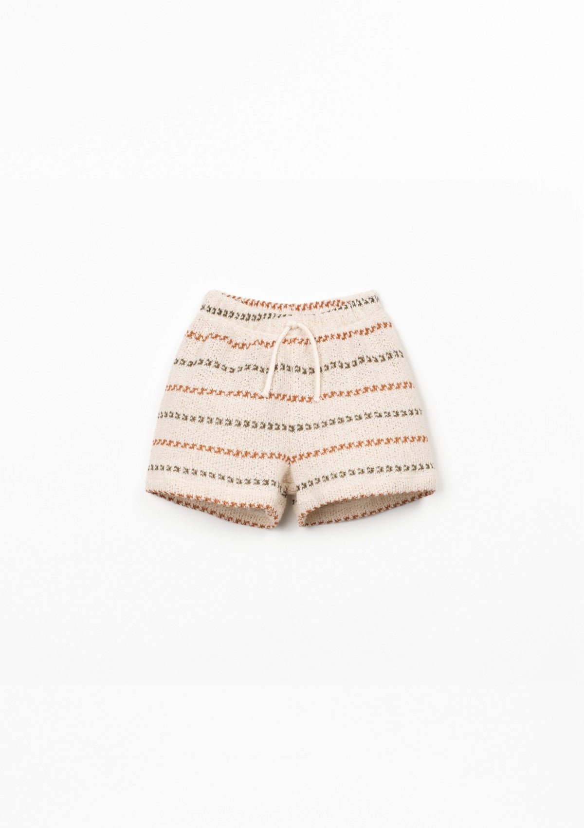 Calção de malha com estampado de riscas - PLAYUP