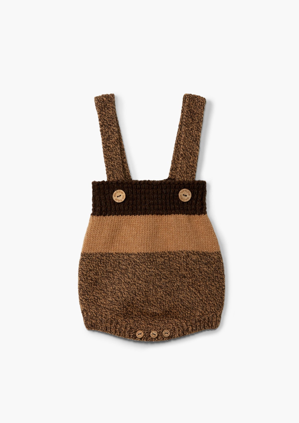 Fofo com alças tricotado em lã merino | SWEET AUTUMN - WEDOBLE