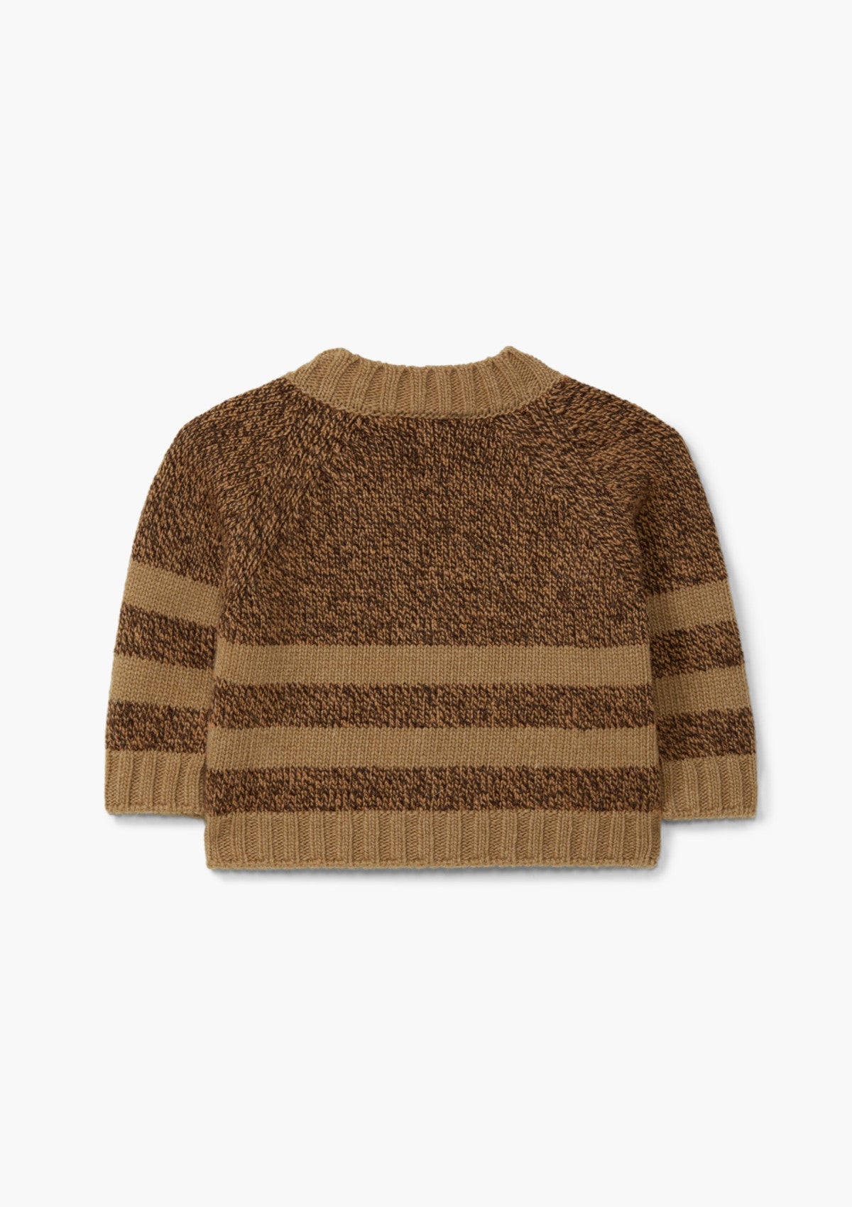 Casaco com decote em V tricotado em lã merino | SWEET AUTUMN - WEDOBLE