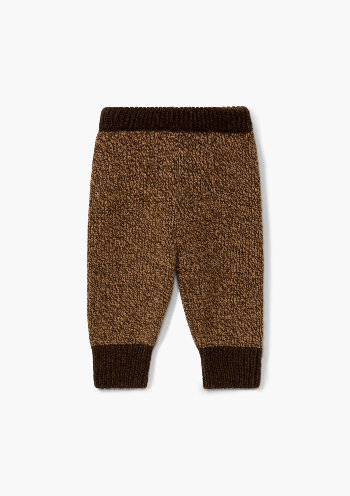 Calças tricotadas em lã merino | SWEET AUTUMN - WEDOBLE