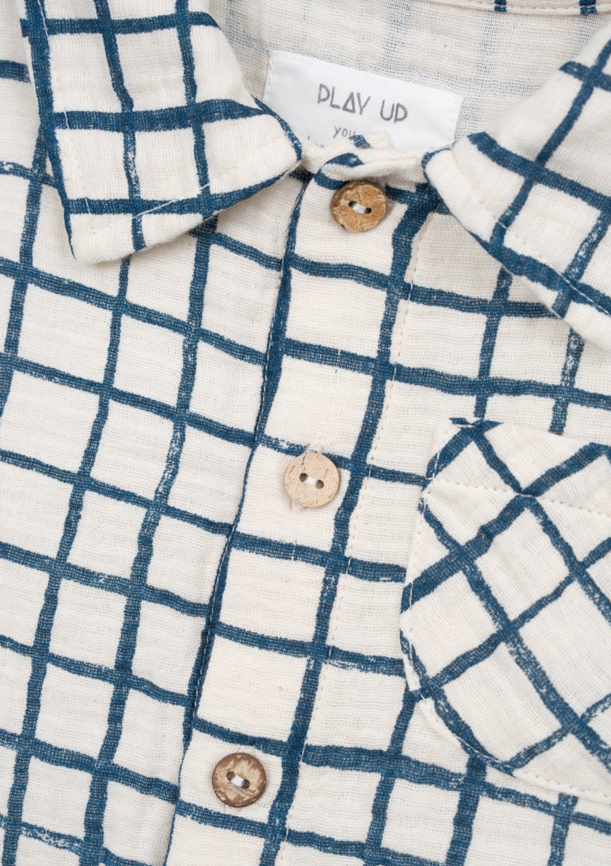 Camisa de tecido em algodão - PLAYUP