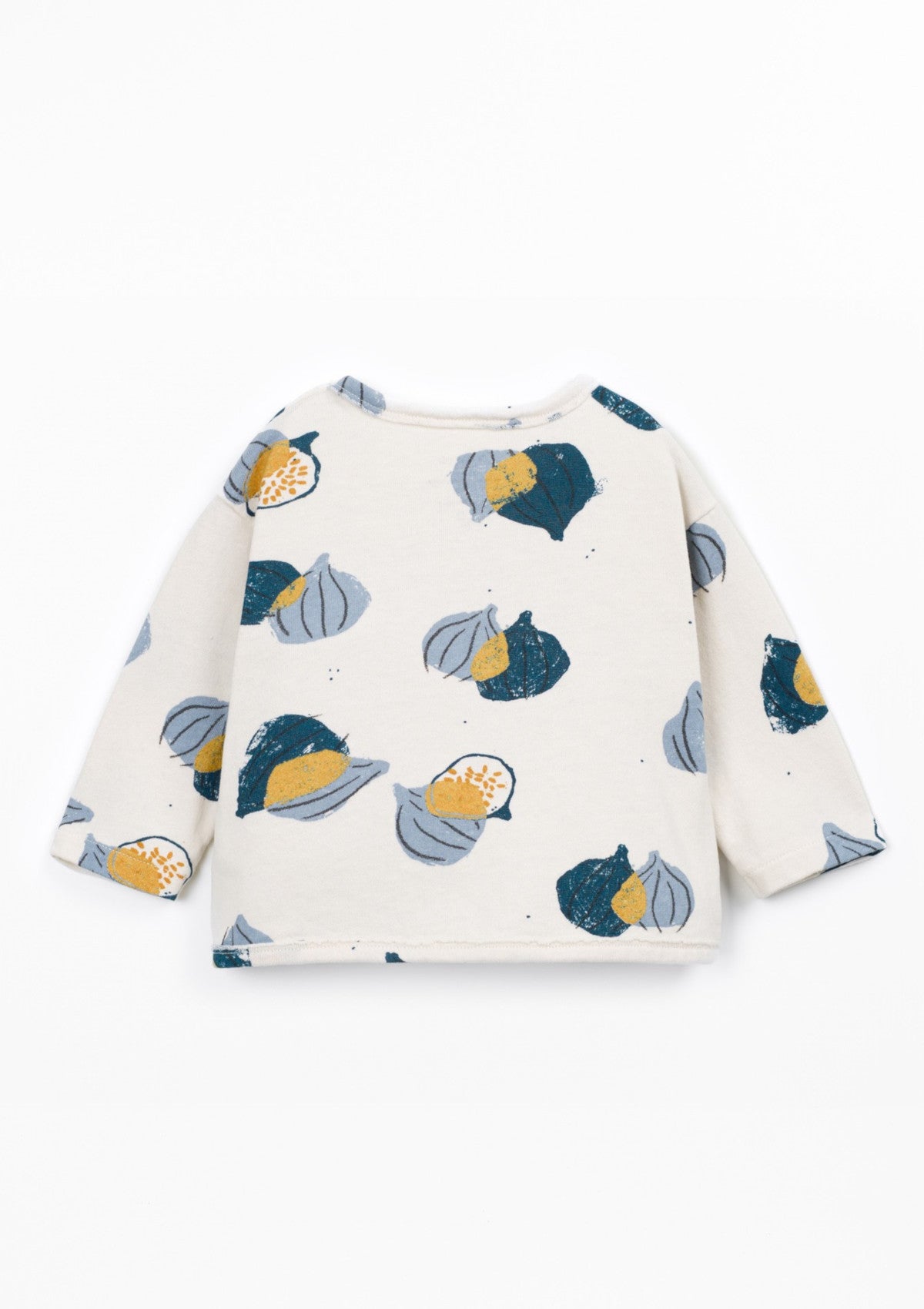 T-shirt de malha com estampado de figos - PLAYUP