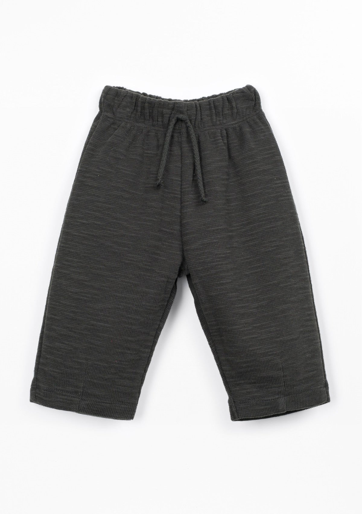 Calça de malha com cordão decorativo - PLAYUP