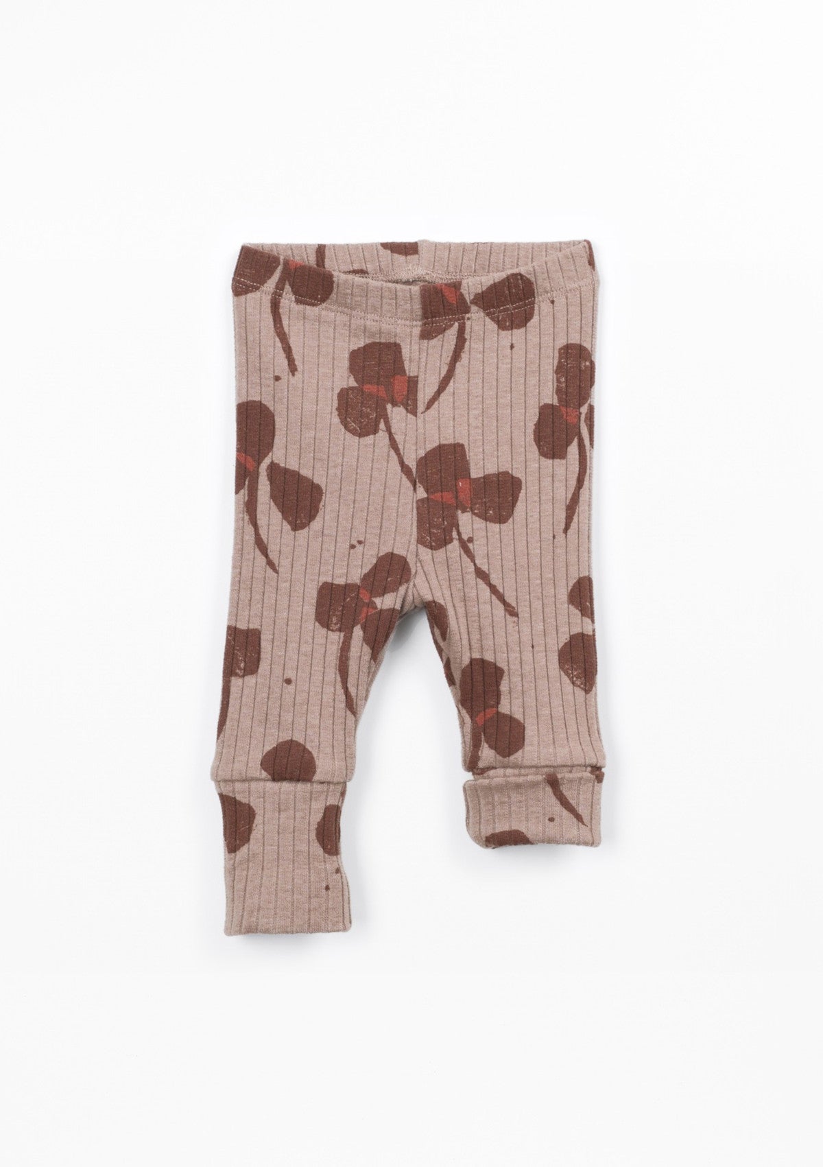 Leggings em algodão reciclado e poliéster com cintura elástica e estampado - PLAYUP