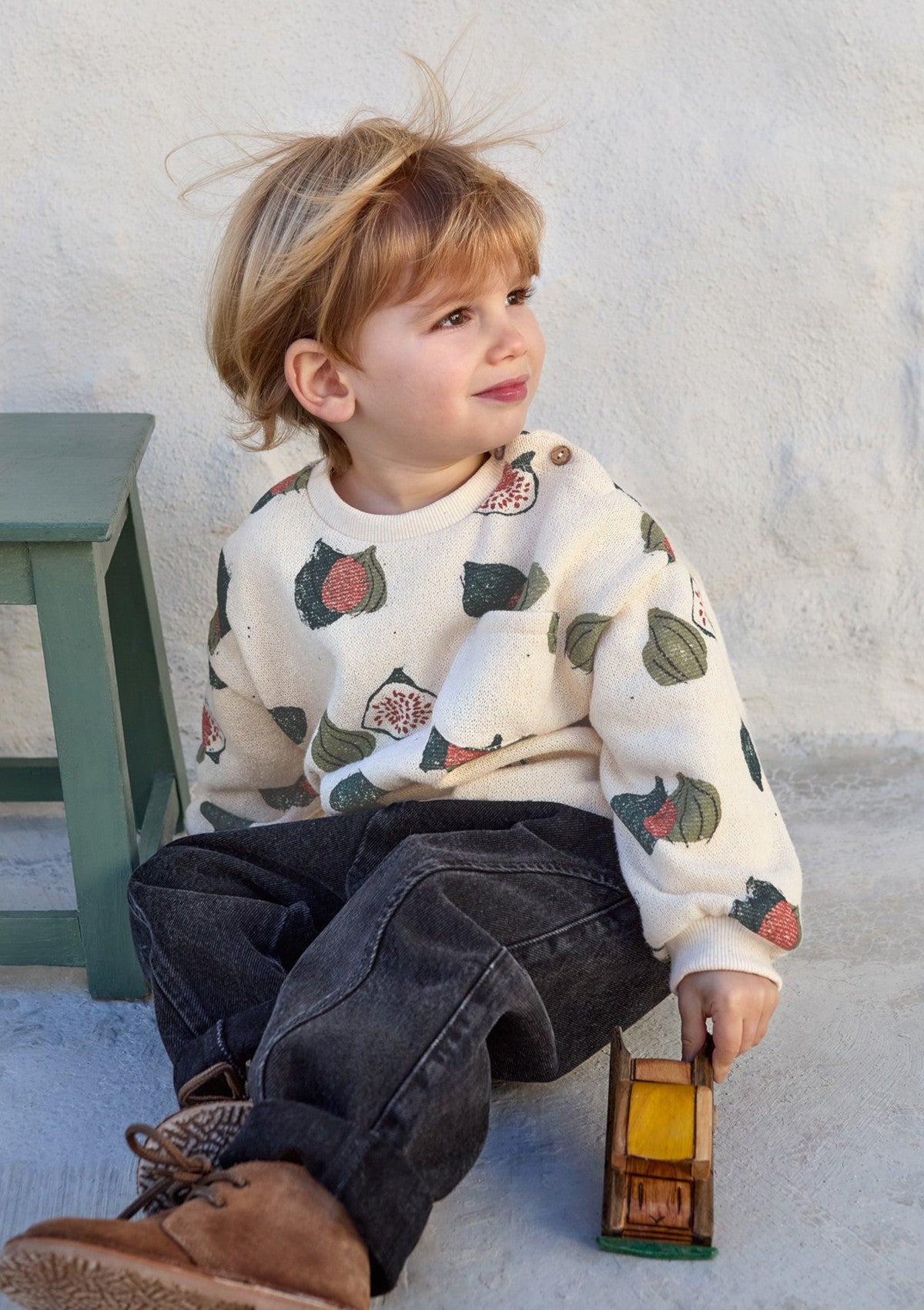 Camisola de malha com algodão - PLAYUP
