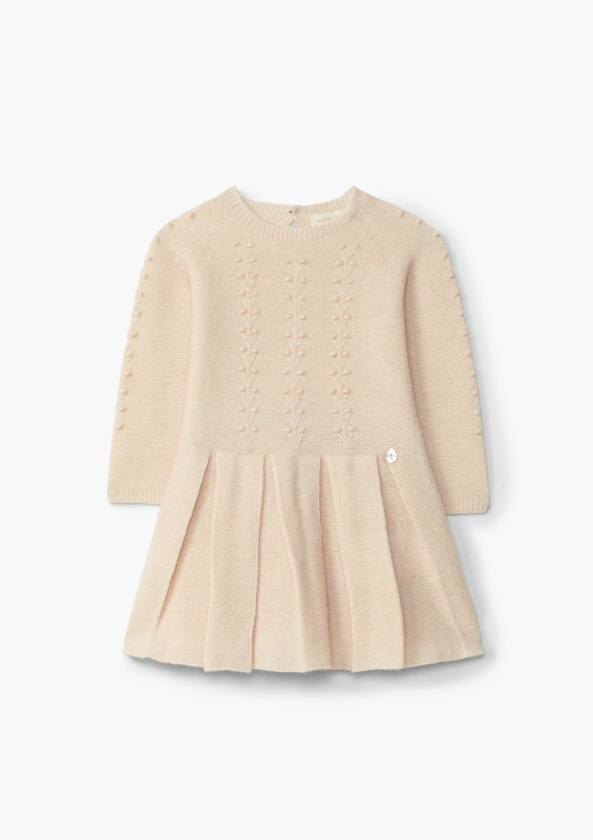 Vestido tricotado em lã merino e caxemira | SERENITY - WEDOBLE