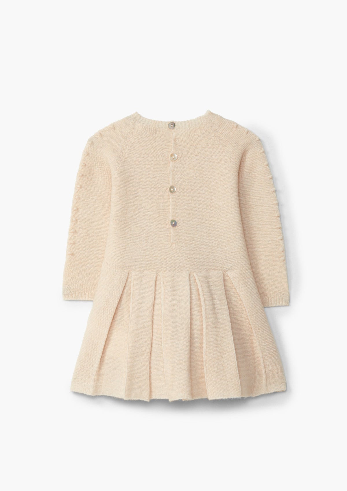 Vestido tricotado em lã merino e caxemira | SERENITY - WEDOBLE