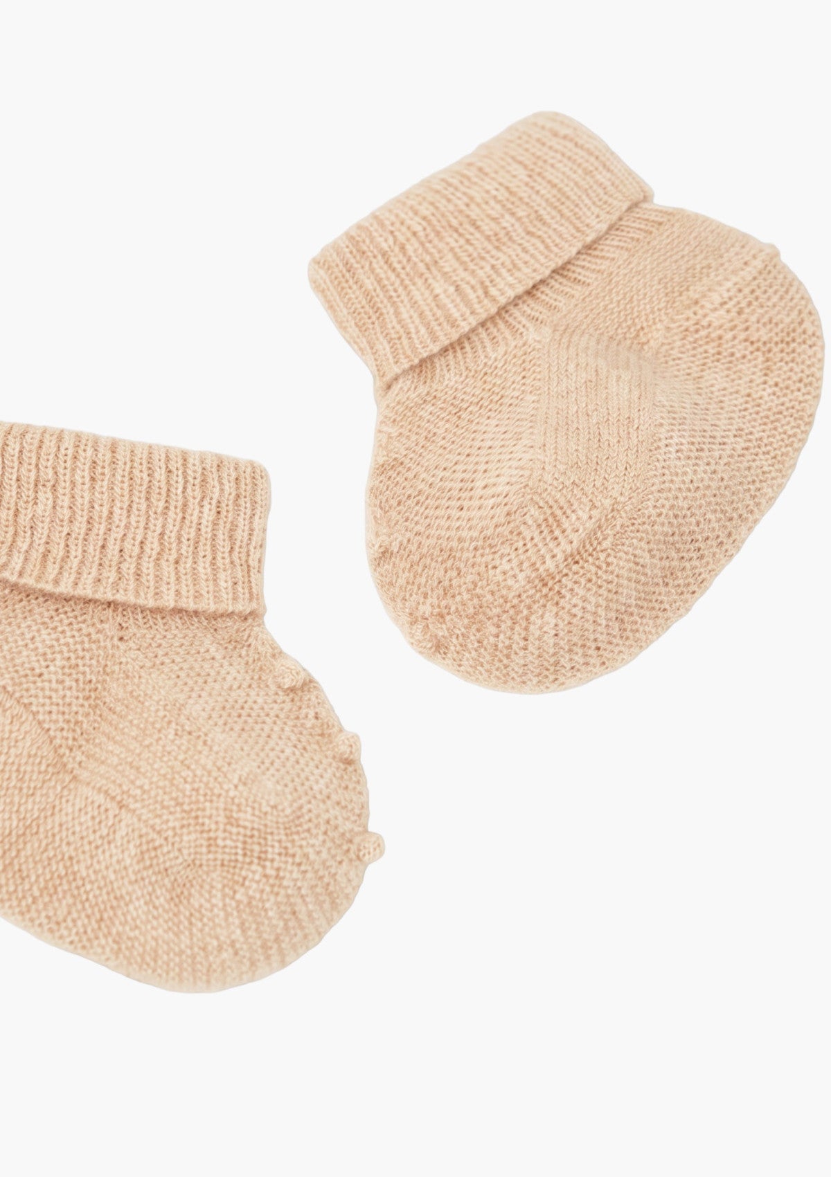Carapins tricotados em lã merino e caxemira | SERENITY - WEDOBLE