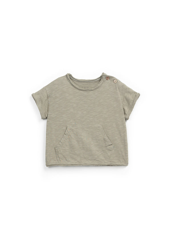 T-shirt with a kangaroo pocket | Textile Art - PLAYUP