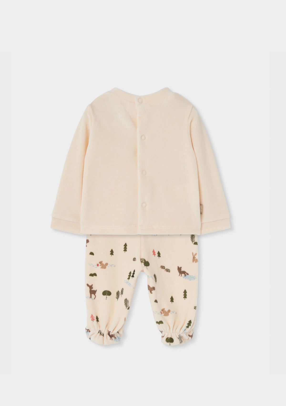 Conjunto com estampa animal da floresta - BOBOLI