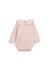 Bodysuit with cloth collar | Wooden Memories - PLAYUP