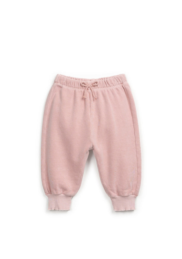 Jersey pants with decorative drawstring | Wooden Memories - PLAYUP