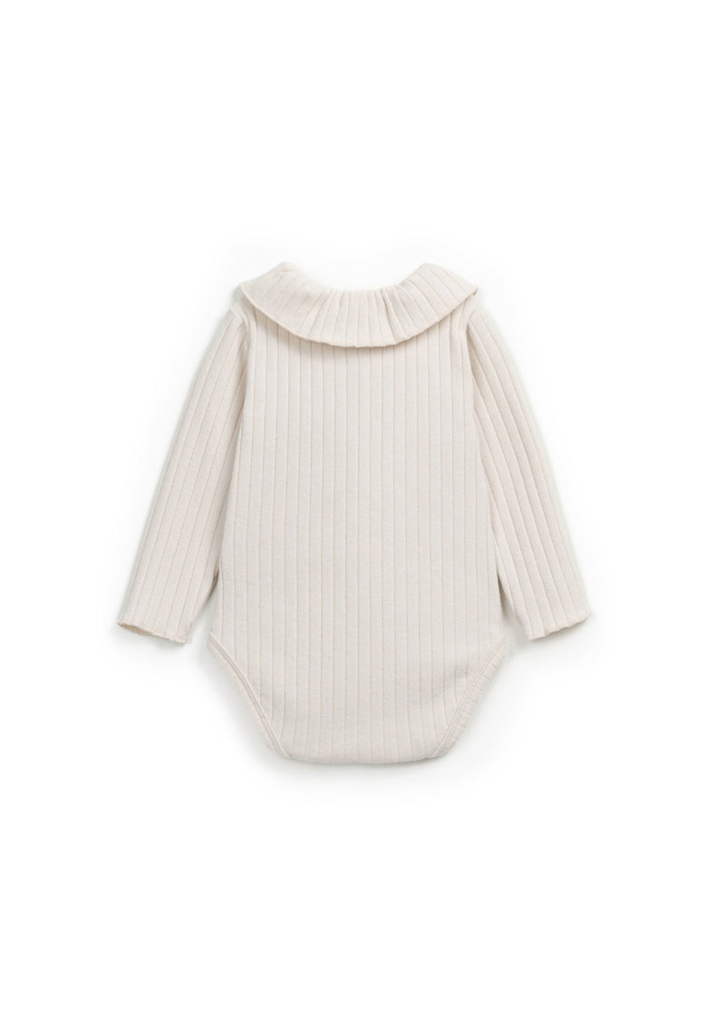 Ribbed bodysuit | Wooden Memories - PLAYUP