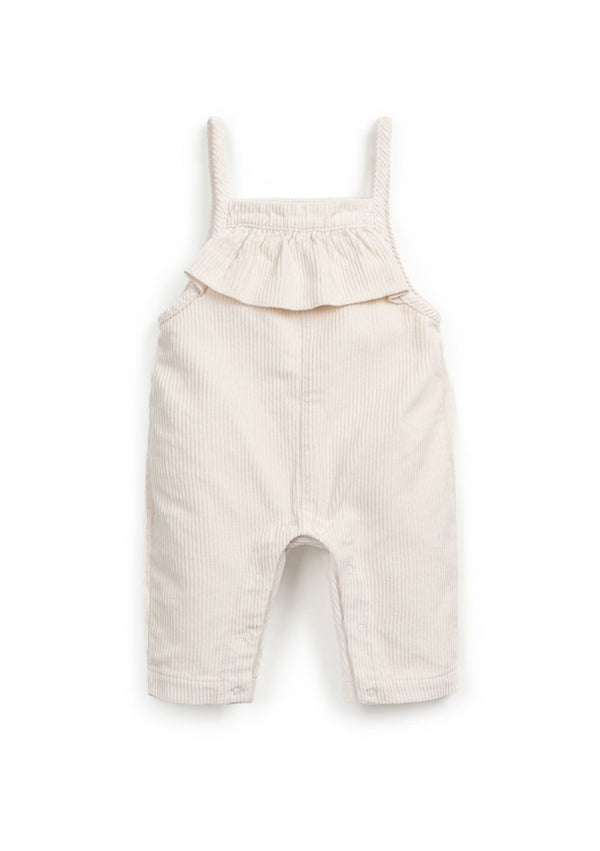 Jumpsuit in a mixture of recycled cotton and cotton | Wooden Memories - PLAYUP