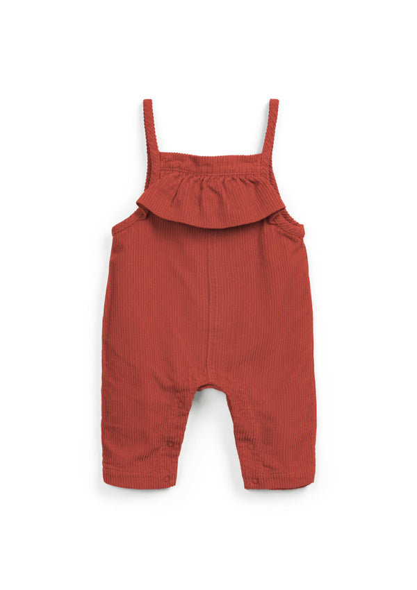 Jumpsuit in a mixture of recycled cotton and cotton | Wooden Memories - PLAYUP