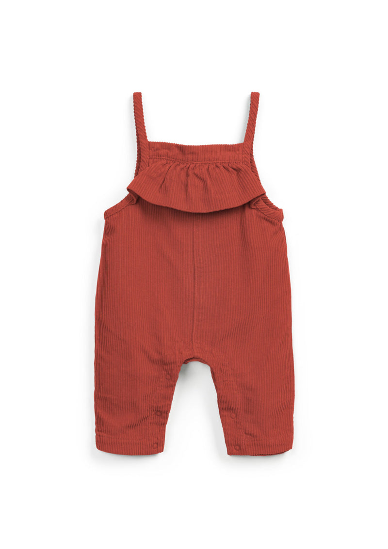 Jumpsuit in a mixture of recycled cotton and cotton | Wooden Memories - PLAYUP