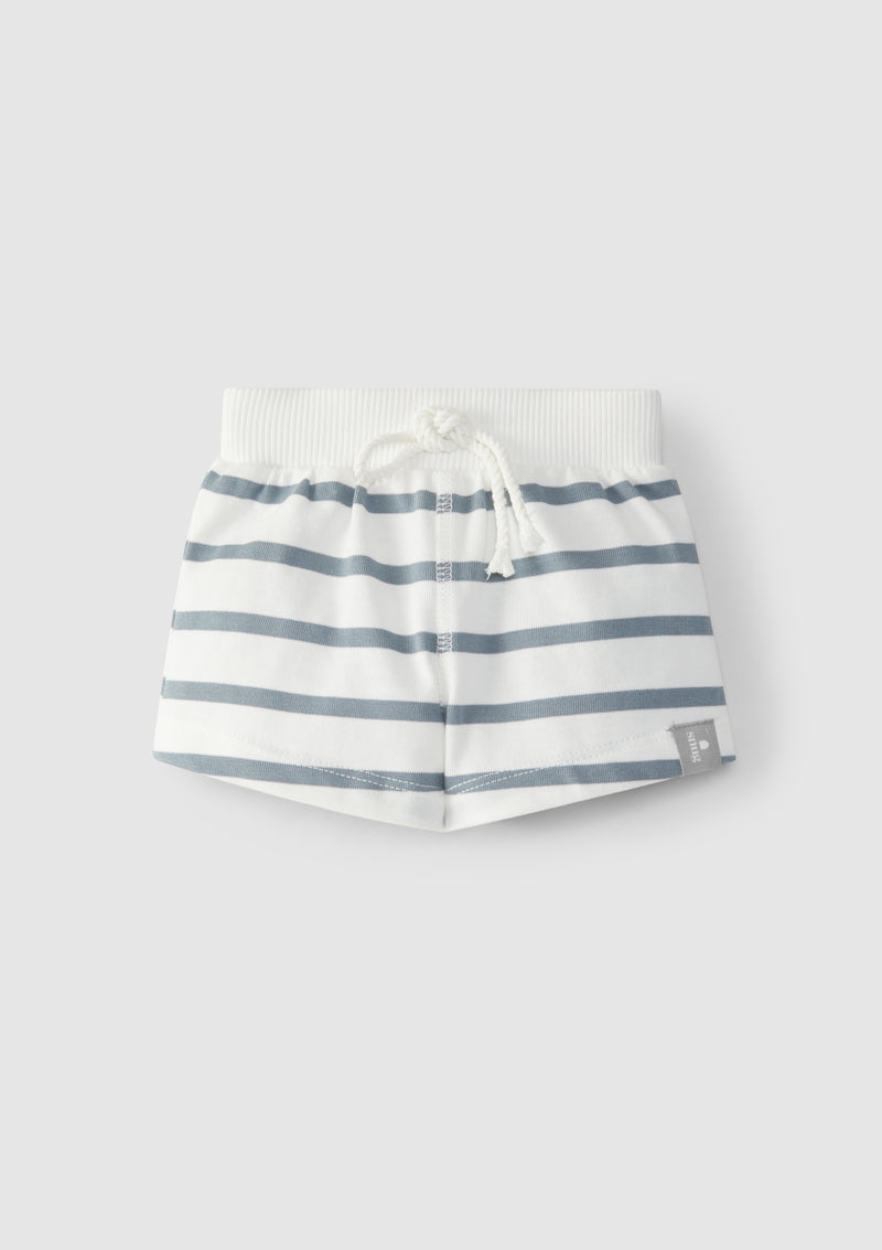 Pull-up shorts with stripes - SNUG