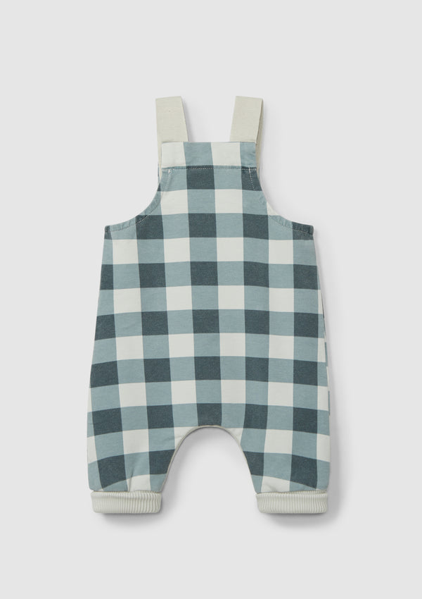 Plaid dungarees with pocket - SNUG