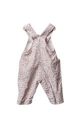 Floral cotton dungarees | TONES OF GARDENS IN WINTER - WEDOBLE