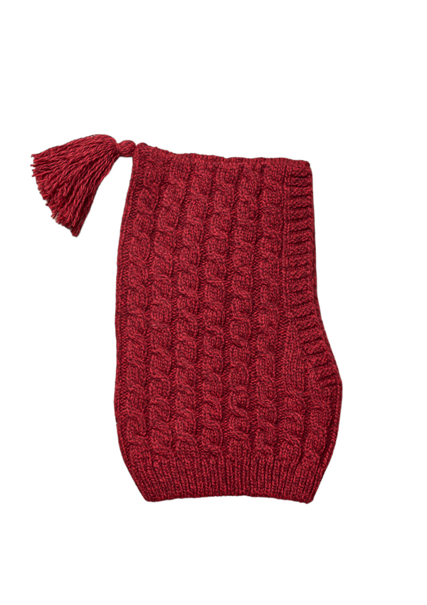 Balaclava knitted in merino wool and cashmere blend | CELEBRATION - WEDOBLE