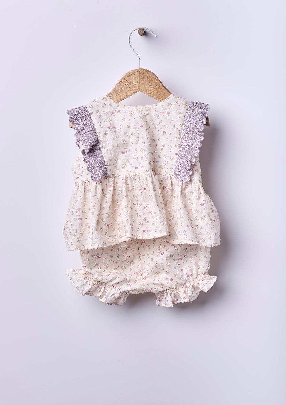 Blusa estampado floral com detalhe tricotado | BREEZE - WEDOBLE