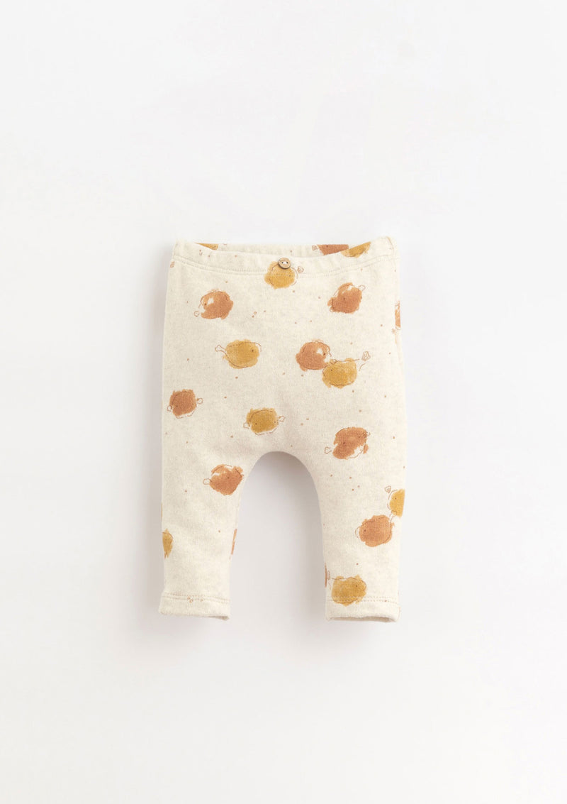 Leggings with blowfish print | Organic Care - PLAYUP