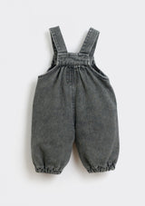 Denim jumpsuit with coconut buttons | Culinary - PLAYUP