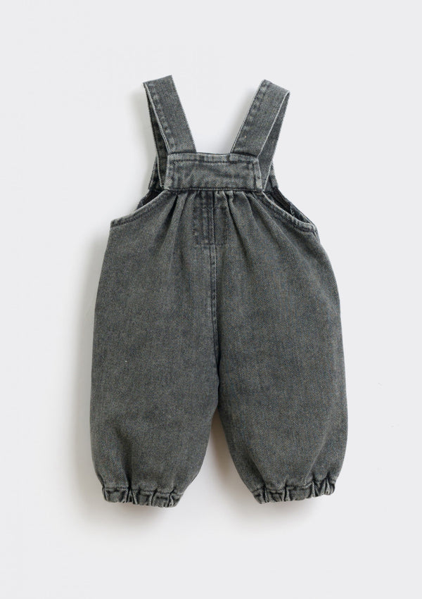 Denim jumpsuit with coconut buttons | Culinary - PLAYUP