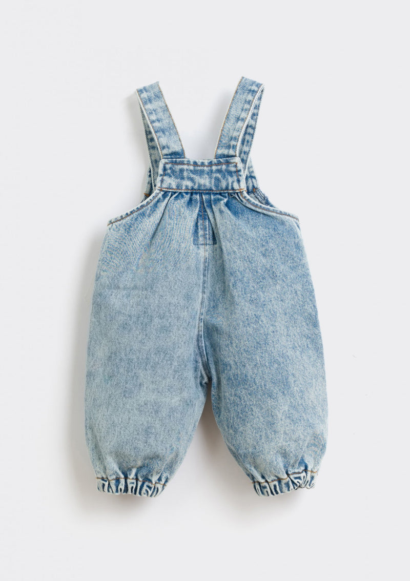 Denim jumpsuit with coconut buttons | Culinary - PLAYUP