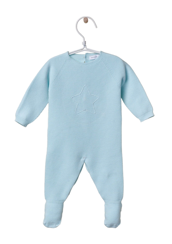 Babygrow knitted in cotton | NEON - WEDOBLE