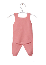 Cotton knitted dungarees | NEON - WEDOBLE