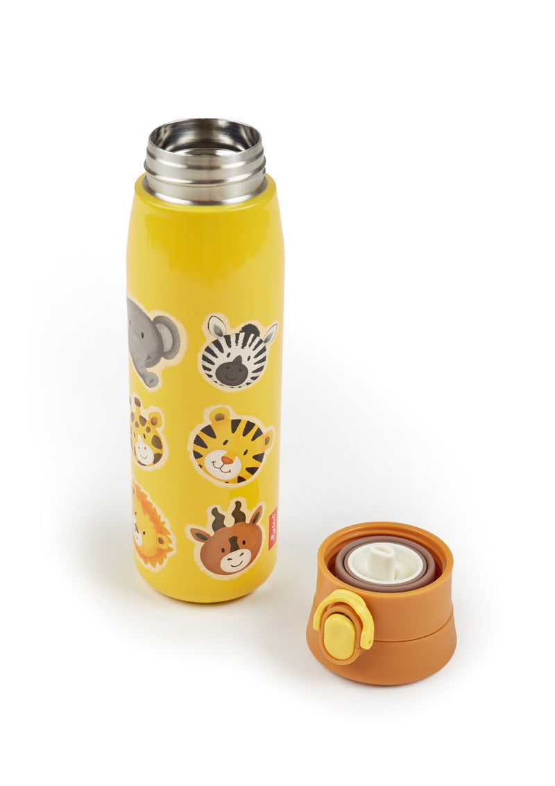 Insulated stainless-steel drink bottle zoo - SIGIKID