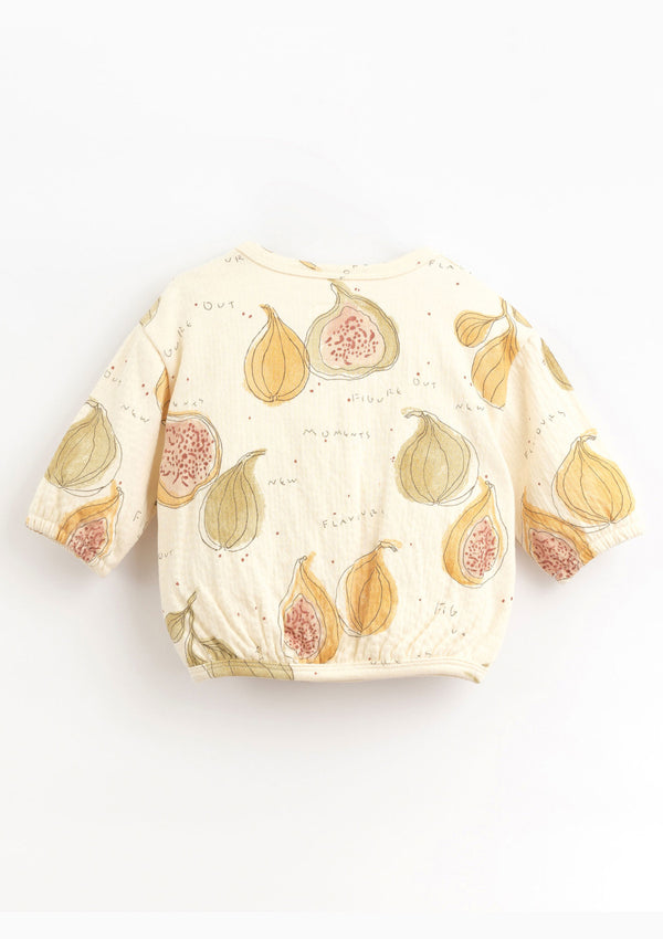 Printed jersey with shoulder opening | Organic Care - PLAYUP