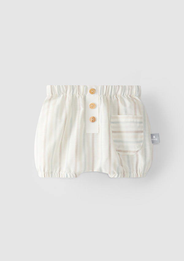 Striped pull-up shorts - SNUG