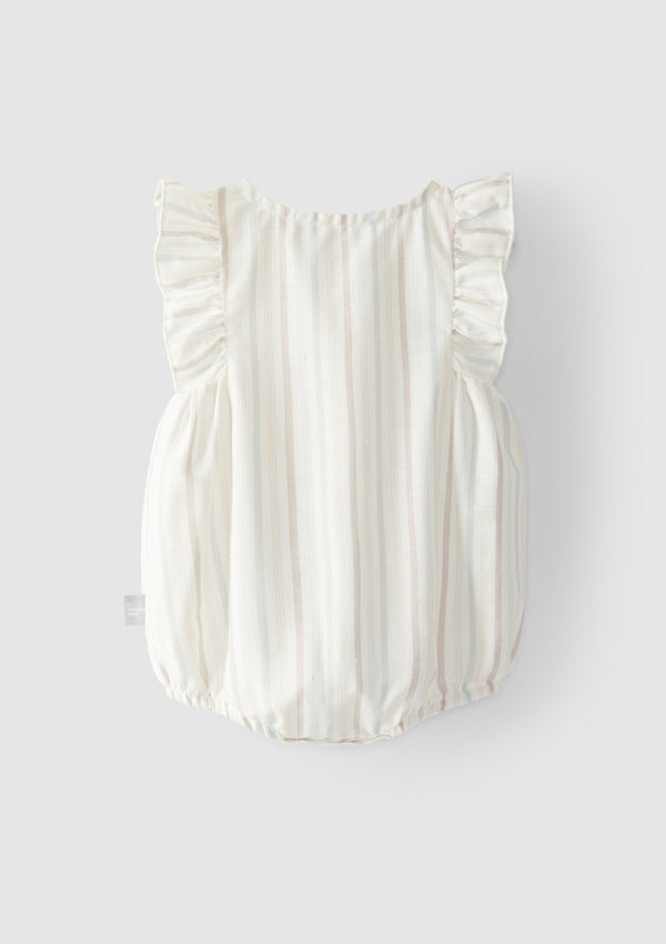 Striped shortie with ruffle - SNUG