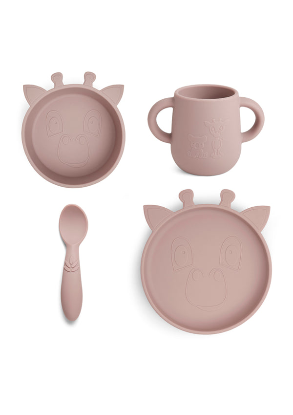 silicone dinner set - 4 pack